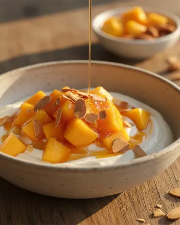 Skyr-Bowl mit Mango